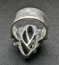 Load image into Gallery viewer, Vintage ring Monika &amp; Burkhard Oly modernism brutalism 835 silver RG 50
