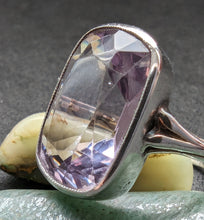 Lade das Bild in den Galerie-Viewer, Art Deco Jugendstil Ring Silber 800 Amethyst
