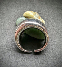 Load image into Gallery viewer, Solid designer ring RELO sterling silver 925 modern vintage RG 50
