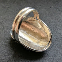 Lade das Bild in den Galerie-Viewer, Navajo Ring Sterling Silber 925 Benny Touchine Türkis RG 56/57
