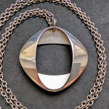 Load image into Gallery viewer, Georg Jensen Collier 368 Henning Koppel Sterling Silber 925 Anhänger &amp; Kette S
